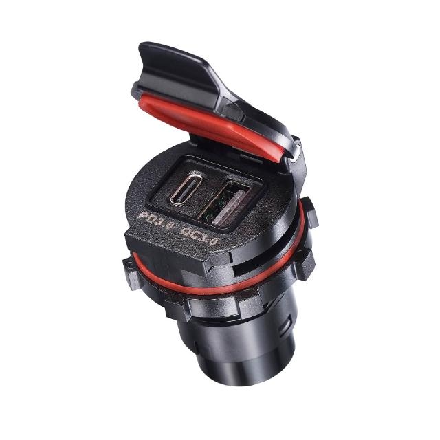 【PX 大通-】SYM 36w 48w瓦機車USB TYPE C 車充 充電 PD3.0 快充防水(MP3611S 4811S 4811Y)
