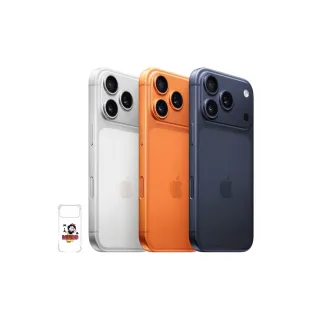 【Apple】iPhone 17 Pro Max(256G/6.9吋)(迪士尼公主透明防摔殼組)