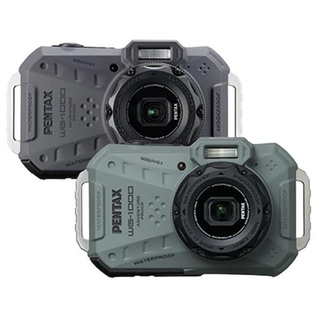 【PENTAX】WG-1000 工業級 潛水 防水相機(128G套組 公司貨)