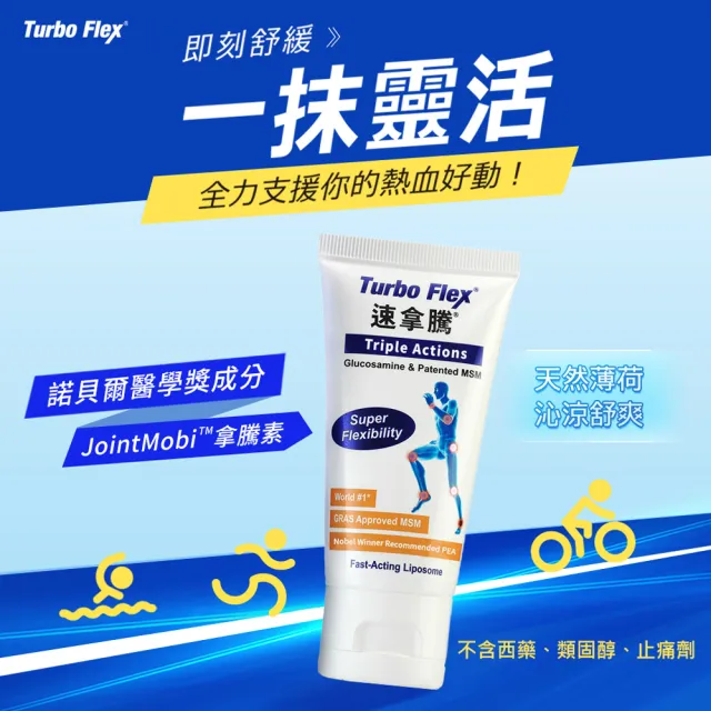 【iHDoc】速拿騰 葡萄糖胺乳霜 1條(50g/條)