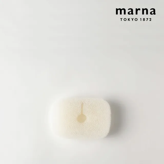 【MARNA】長柄浴室清潔海綿刷-替換海綿(3入/組)