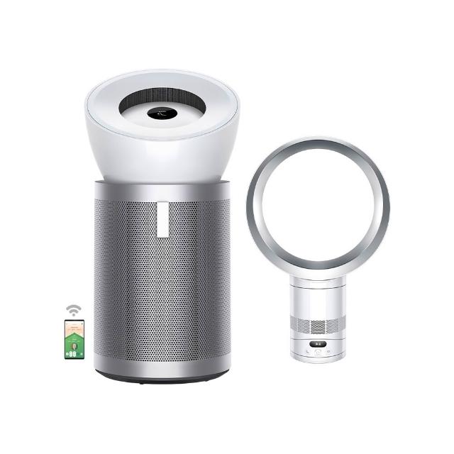 【dyson 戴森】BP02 Purifier Big+Quiet 強效極靜抗敏空氣清淨機(白色及柔霧銀)(超值組)