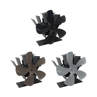 【逐露天下】五葉熱能扇小巧版 送隔熱板+溫度計(熱導扇 暖風扇 露營 逐露天下)