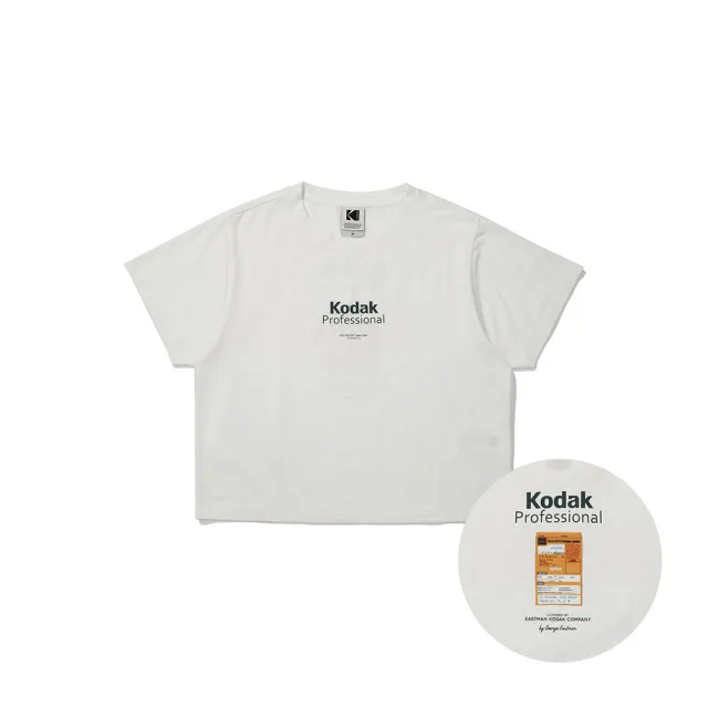 【Kodak Apparel】柯達 Mailer攝影系列 女用復古短T T恤 三色(K5222LRS21)