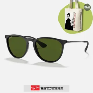 【RayBan 雷朋】圓形膠框偏光太陽眼鏡(RB4171F-601/2P 54mm 偏光鏡片)