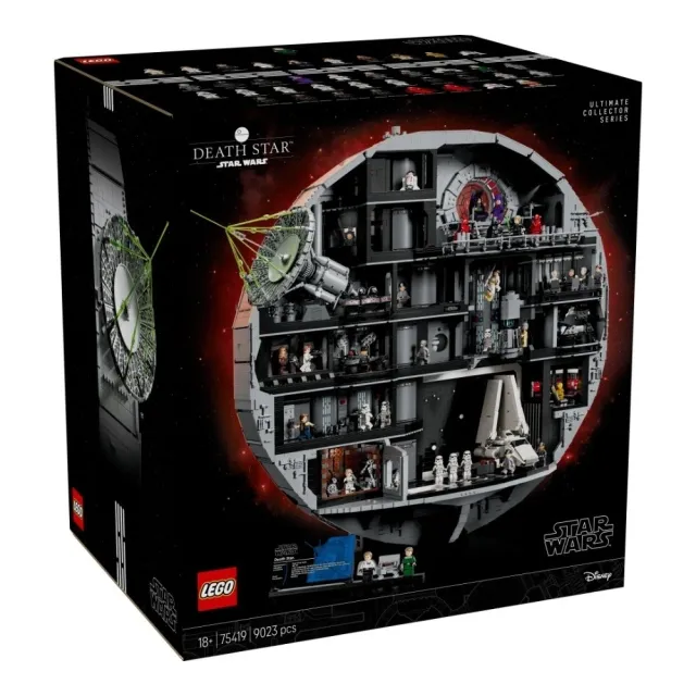 【LEGO 樂高】星際大戰系列 75419 死星(星戰 居家擺設 積木 玩具)