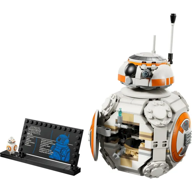 【LEGO 樂高】星際大戰系列 75452 宇航機器人 BB-8(機器人 星戰 積木 玩具)