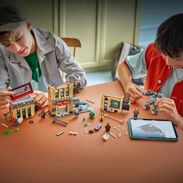 【LEGO 樂高】漫威超級英雄系列 76342 蜘蛛人大戰神秘法師：號角日報(Marvel 積木 玩具 禮物)