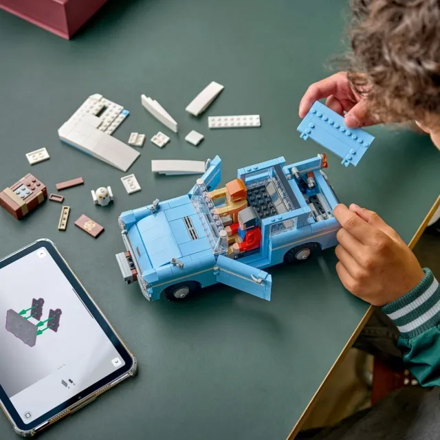 【LEGO 樂高】哈利波特系列 76470 魔法飛天車 Ford Anglia(Harry Potter 玩具車 積木 禮物)
