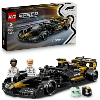 【LEGO 樂高】極速賽車系列 77252 《F1 電影》APXGP 車隊賽車(賽車模型 居家擺設 積木 玩具)