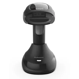 【DUKEPOS 皇威國際】DK-5490 台灣製造台灣專利可換電池 二維全域快門Global Shutter無線條碼掃描器
