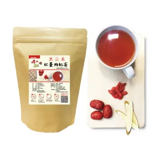 【DING CAO 鼎草】紅棗枸杞茶 16gx10入(安迪湯 紅棗茶 超大份 枸杞茶 黃耆茶)