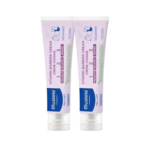 【Mustela 慕之恬廊】衛蓓欣VBC全效護膚膏100mlX2入(123護膚膏 屁屁膏 公司貨 台灣獨家總代理 Mustela)