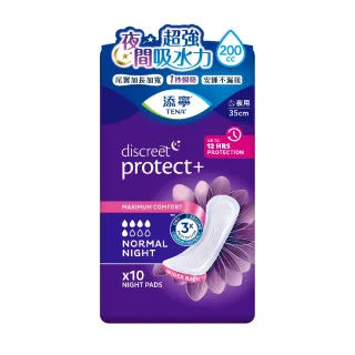 【添寧】護妳墊/防漏尿用 護墊 夜用型(10片×6包/箱購)