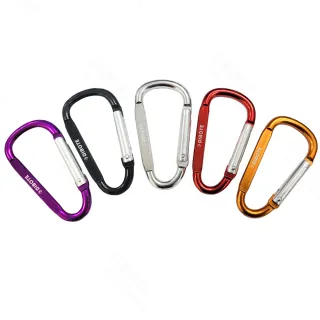 【DIBOTE 迪伯特】鋁合金D型扣環 登山扣 - 6.3cm(4入)