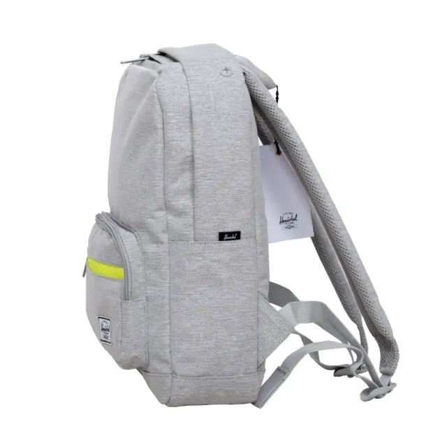 【Herschel】雙11 Pop Quiz 中型 灰色 淺灰 帆布 防潑水 筆電夾層 大學 書包 筆電 背包 後背包 