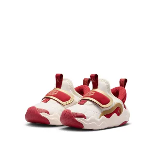 【NIKE 耐吉】運動鞋 童鞋 小童 兒童 喬丹 魔鬼氈 JORDAN 23/7.2 EASYON SE TD 米紅金 IQ1116-171