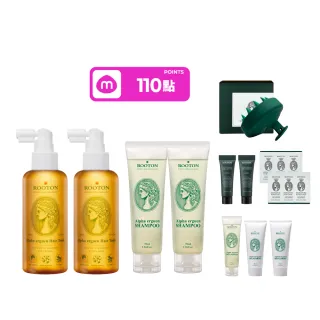 【ROOTON 官方直營】甦活植萃養髮液2入組(甦活植萃養髮150mlx2+洗髮精70mlx2)強健豐盈髮根 頭皮水 頭皮精華
