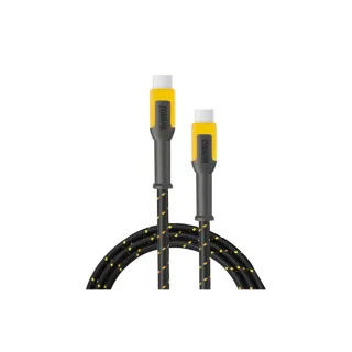 【DEWALT 得偉】充電傳輸線 180CM TYPE-C to TYPE-C(DXMA1311354E)