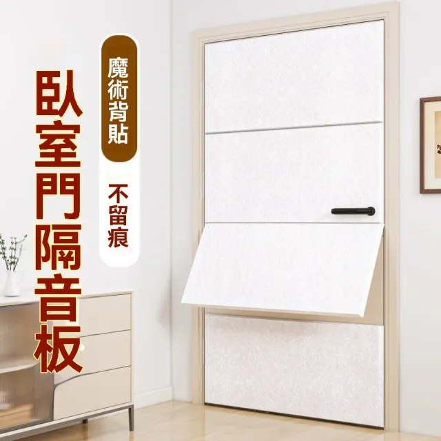 超強隔音門貼 40*80cm隔音棉吸音棉房門隔音神器專業消音(隔音棉/隔音簾/隔音板/吸音棉/防撞條)