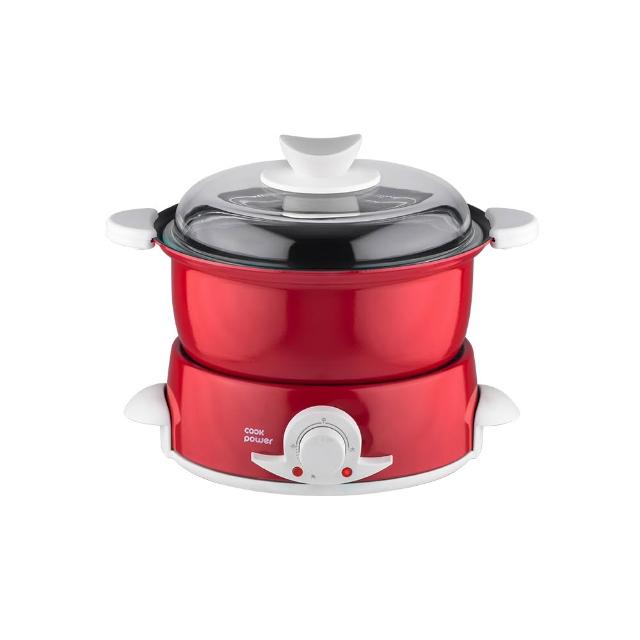 【CookPower 鍋寶】多功能料理鍋 1.5L-紅(DH-1876R)