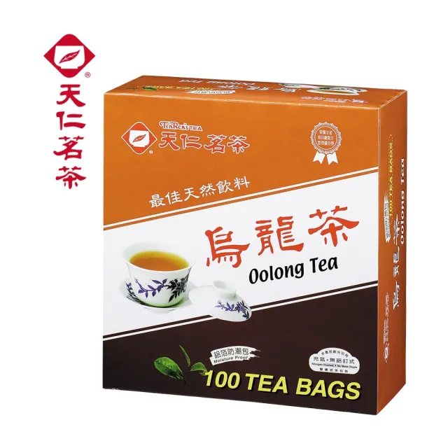 【天仁茗茶】鋁箔防潮包2gx100入(綠茶/茉香綠茶/香片茶/烏龍茶/阿薩姆紅茶)