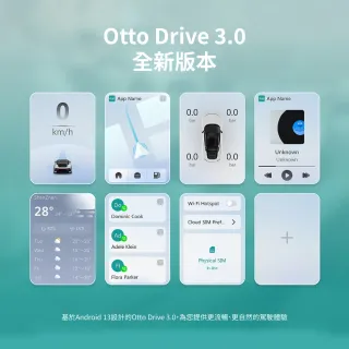 【ottocast】P3Pro carplay車機 AI語音聲控(車用影音設備 安卓系統 carplay轉安卓 車載影音盒)