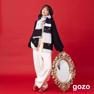 【gozo】迪士尼系列 喔〜不要吃蘋果開襟毛衣外套(兩色)