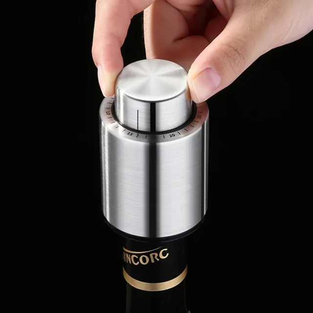 【PUSH!】餐具用品 紅酒開瓶器瓶塞組合 葡萄酒起瓶器 手動啟瓶器酒瓶塞(開瓶器紅酒瓶塞組合 D348)