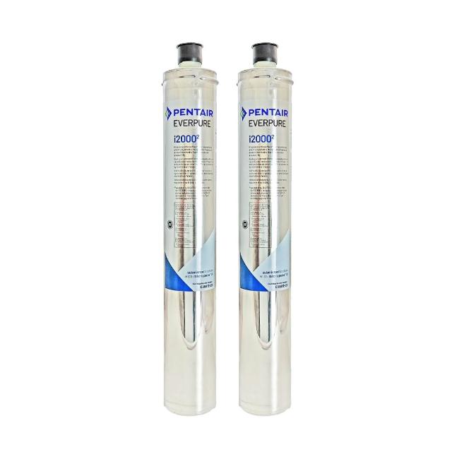 【EVERPURE 愛惠浦】美國 i2000 i20002 濾芯 濾芯 9000加侖 愛惠浦 抑垢型濾心(原裝平輸2入)