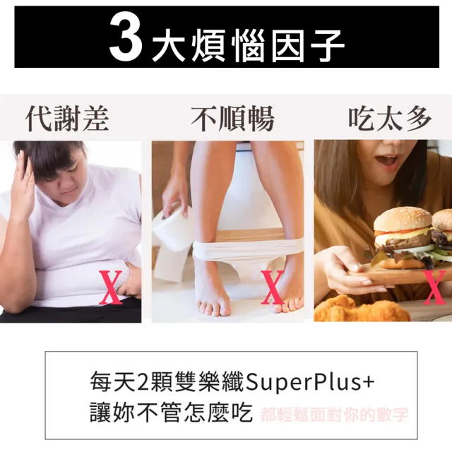 【DV 麗彤生醫】雙樂纖特濃升級x10盒共300粒(保健禮盒/蔡允潔-順暢+代謝+燃燒/酵素/綠茶素/薑)