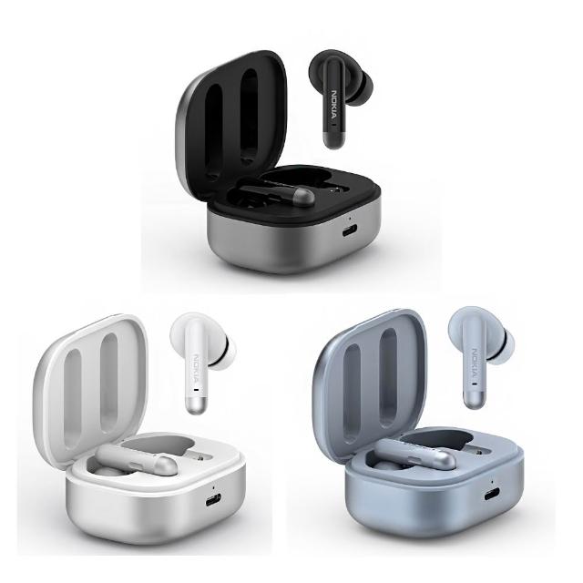 Nokia 諾基亞 E3511 藍芽耳機採用最新藍芽 5.2 技術，提供穩定連線與低延遲體驗。入耳式設計舒適配戴，內建主動降噪功能有效隔絕噪音，讓您盡享純淨音質。支援 TYPE-C 快速充電，續航力持久，防潑水等級 IPX4 適合日常運動使用。配備高靈敏度麥克風 (-42±3dB)，頻率響應 20Hz 至 20KHz，通用相容 Android/iOS 系統。輕巧僅 48g，顏色選擇宇宙黑、銀河白、星河藍。中國製造，一年保固，NCC 認證 CCAH21LP6130T6。完美選擇高品質藍芽降噪耳機！