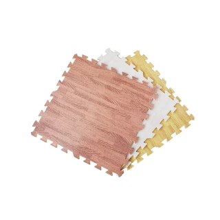 【Finger Pop 指選好物】木紋巧拼-30片(木紋地墊 巧拼 巧拼地墊 爬行墊 地墊爬行墊 寶寶地墊)