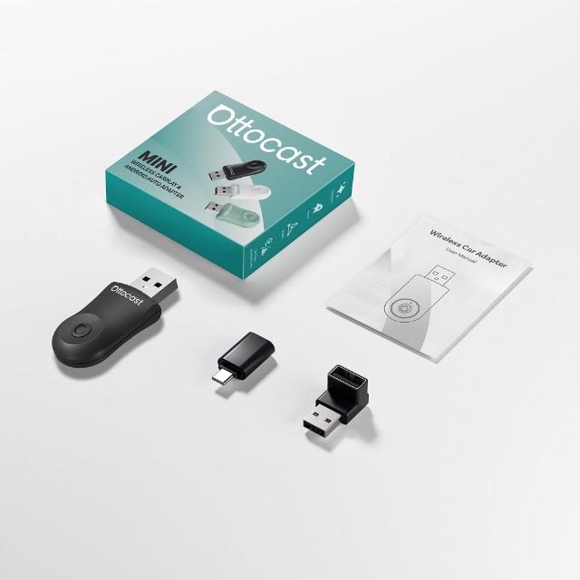 【ottocast】Ottocast Mini Carplay轉無線 Android auto轉無線(快速連接 USB型)