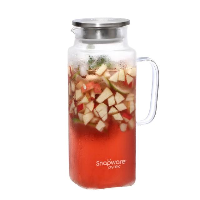 【CorelleBrands 康寧餐具】淨漾耐熱玻璃水壺-1950ml