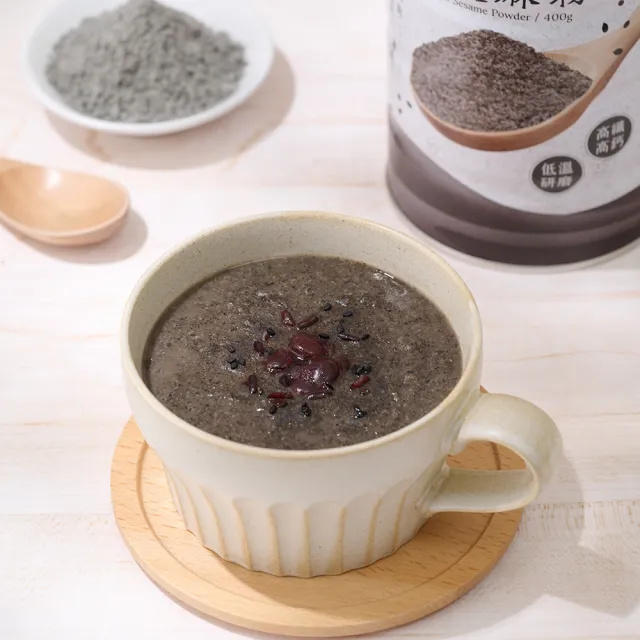 【GENG YUAN 耕沅】94細高鈣黑芝麻粉400g-罐裝(黑芝麻粉、94細、高鈣)