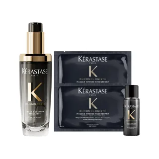 【KERASTASE 巴黎卡詩】黑鑽極萃逆時玫瑰香氛露75ml(新升級/護髮油)