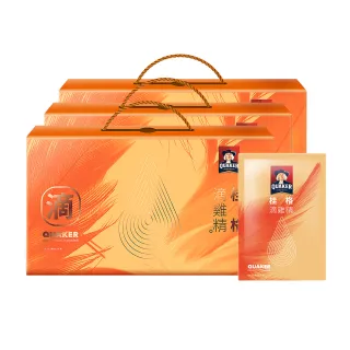 【QUAKER 桂格】買二送一 滴雞精52ml×9包×2盒+送1盒 共3盒(共27入 送禮推薦)
