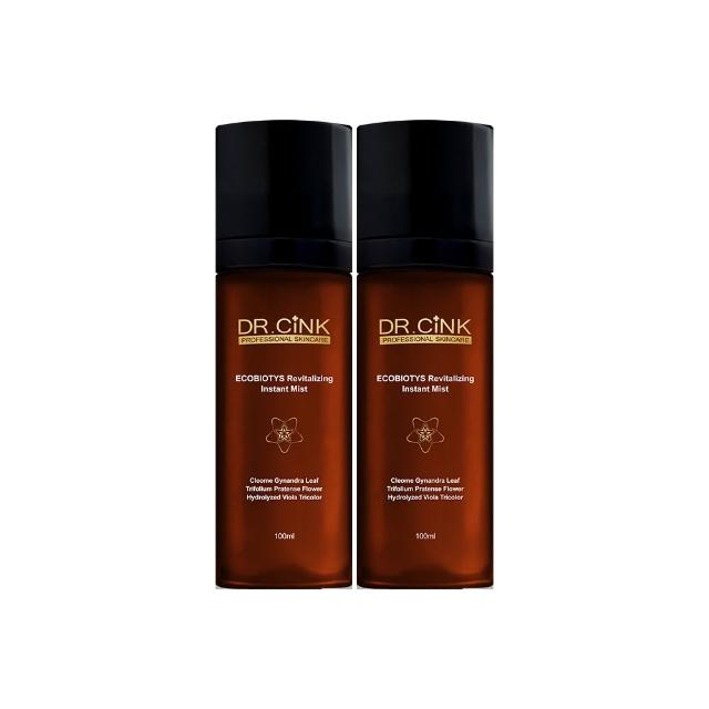 【DR.CINK 達特聖克】花蜜醒膚賦活持妝噴霧 100ml 二入組(保濕 噴霧 定妝 控油 持妝)