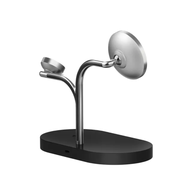【Samsung 三星】原廠 3 合 1 無線充電器 - 內含 45W快充+雙Type C線(GP-PWU024)