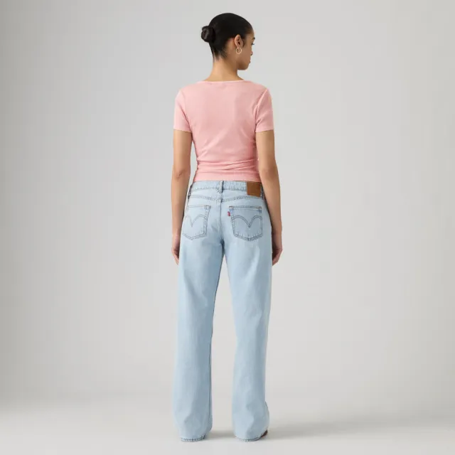 【LEVIS】Loose 低腰 寬鬆 牛仔褲 女生牛仔褲 人氣新品 A5566-0043