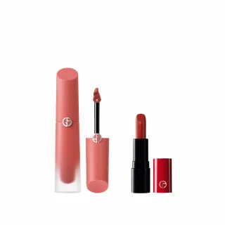 【ARMANI 亞曼尼】官方直營 奢華絲緞訂製水唇釉 威尼斯限定版 4ml(唇彩/唇釉/限定版/GA)