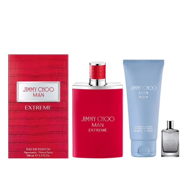【JIMMY CHOO】極致男性淡香精100ml(贈隨機沐浴精100ml+小香乙瓶.專櫃公司貨)