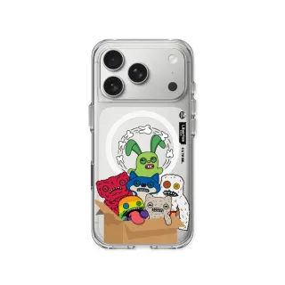 【RHINOSHIELD 犀牛盾】iPhone 14-17系列 Clear 透明防摔磁吸手機殼/警告：開箱風險自負(Fuggler放克牙寶)