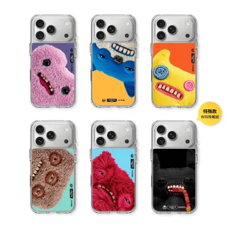 【RHINOSHIELD 犀牛盾】iPhone 14-17系列 Clear 透明防摔手機殼/你好牙!-經典系列盲盒(Fuggler放克牙寶)