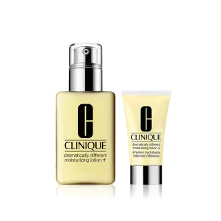 【CLINIQUE 倩碧】穩肌神隊友奇蹟乳組(平衡修護奇蹟乳125ml+平衡修護奇蹟乳50ml_小黃油)
