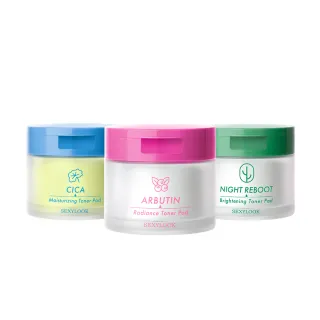 【SEXYLOOK 西西露】韓國棉片保養組 X3入任選(夜光霜/仙人掌/熊果素/積雪草#交換禮物)