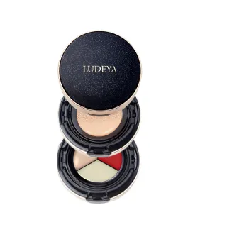 【LUDEYA】4合1微臻全能氣墊粉餅(女大電視節目推薦)