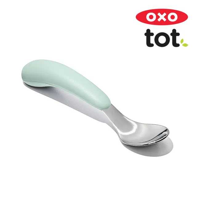 【OXO】tot 寶寶握叉匙組/1Y以上 (2入組) 寶寶湯匙 寶寶叉子