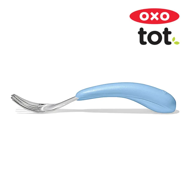 【OXO】tot 寶寶握叉匙組/1Y以上 (2入組) 寶寶湯匙 寶寶叉子